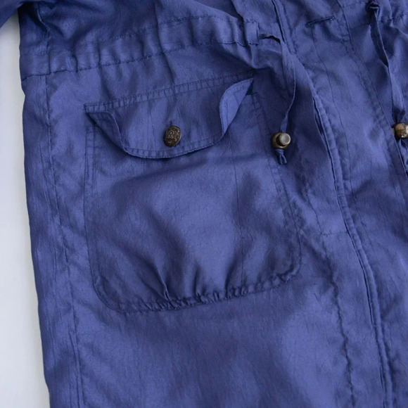 Vintage Cabin Creek Purple Utility Jacket with Hood - Picture 7 of 13